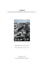 Cover-Bild 100jähriges Jubiläum Tel Avivs = 100th anniversary of Tel Aviv
