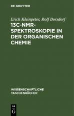 Cover-Bild 13C-NMR-Spektroskopie in der organischen Chemie