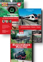 Cover-Bild 150 Jahre Eisenbahn - Das große Paket zur Hochrheinbahn