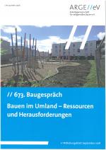 Cover-Bild 637. Baugespräch - Bauen im Umland