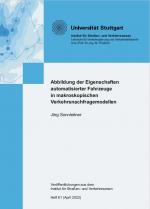 Cover-Bild Abbildung der Eigenschaften automatisierter Fahrzeuge in makroskopischen Verkehrsnachfragemodellen