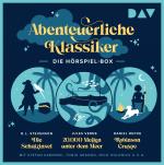Cover-Bild Abenteuerliche Klassiker – Die Hörspiel-Box. Die Schatzinsel, 20.000 Meilen unter dem Meer, Robinson Crusoe