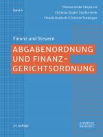 Cover-Bild Abgabenordnung und Finanzgerichtsordnung