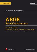 Cover-Bild ABGB Praxiskommentar / ABGB Praxiskommentar - Band 4, 5. Auflage