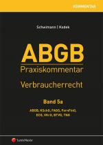 Cover-Bild ABGB Praxiskommentar / ABGB Praxiskommentar - Band 5a