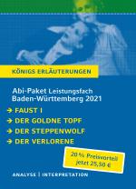 Cover-Bild Abitur-Paket Baden-Württemberg 2021 Leistungsfach - Königs Erläuterungen