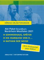 Cover-Bild Abitur-Paket Nordrhein-Westfalen 2021. Deutsch Grundkurs - Königs Erläuterungen