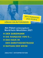 Cover-Bild Abitur-Paket Nordrhein-Westfalen 2021. Deutsch Leistungskurs - Königs Erläuterungen