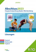 Cover-Bild Abschluss 2023 - Hauptschulprüfung Baden-Württemberg - Lösungsband