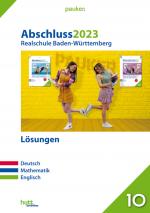 Cover-Bild Abschluss 2023 - Realschulprüfung Baden-Württemberg - Lösungsband