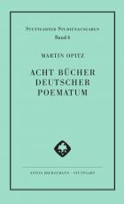 Cover-Bild Acht Bücher Deutscher Poematum