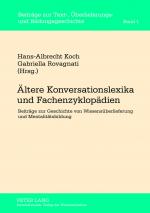 Cover-Bild Ältere Konversationslexika und Fachenzyklopädien