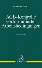 Cover-Bild AGB-Kontrolle vorformulierter Arbeitsbedingungen