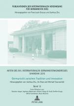 Cover-Bild Akten des XIII. Internationalen Germanistenkongresses Shanghai 2015: Germanistik zwischen Tradition und Innovation