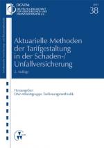 Cover-Bild Aktuarielle Methoden der Tarifgestaltung in der Schaden-/Unfallversicherung