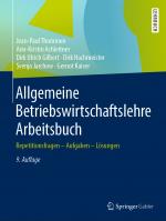 Cover-Bild Allgemeine Betriebswirtschaftslehre Arbeitsbuch