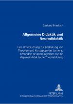 Cover-Bild Allgemeine Didaktik und «Neurodidaktik»