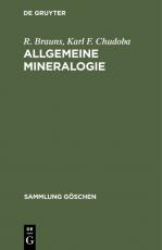 Cover-Bild Allgemeine Mineralogie