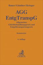 Cover-Bild Allgemeines Gleichbehandlungsgesetz und Entgelttransparenzgesetz. AGG EntgTranspG