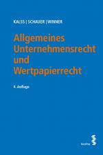Cover-Bild Allgemeines Unternehmensrecht und Wertpapierrecht