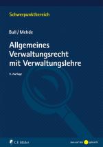 Cover-Bild Allgemeines Verwaltungsrecht mit Verwaltungslehre
