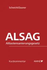 Cover-Bild ALSAG Altlastensanierungsgesetz