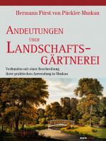 Cover-Bild Andeutungen über Landschaftsgärtnerei