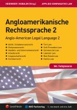 Cover-Bild Angloamerikanische Rechtssprache Band 2
