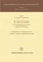 Cover-Bild Ansatzpunkte zur Verbesserung der Allokation knapper Grundwasserressourcen