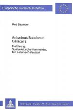 Cover-Bild Antoninus Bassianus Caracalla