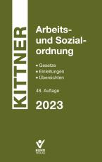 Cover-Bild Arbeits- und Sozialordnung 2023
