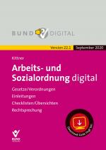 Cover-Bild Arbeits- und Sozialordnung digital Ver.s. 22.1