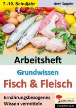 Cover-Bild Arbeitsheft Grundwissen Fisch & Fleisch