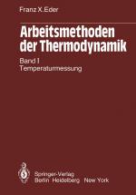 Cover-Bild Arbeitsmethoden der Thermodynamik