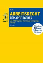 Cover-Bild Arbeitsrecht für Arbeitgeber