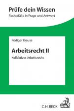 Cover-Bild Arbeitsrecht II: Kollektives Arbeitsrecht
