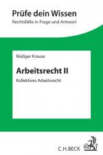 Cover-Bild Arbeitsrecht II: Kollektives Arbeitsrecht