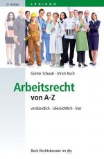 Cover-Bild Arbeitsrecht von A-Z