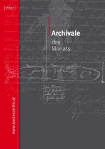 Cover-Bild Archivale des Monats (2017)
