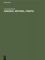 Cover-Bild Arkona, Rethra, Vineta