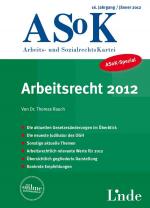 Cover-Bild ASoK-Spezial Arbeitsrecht 2012