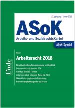 Cover-Bild ASoK-Spezial Arbeitsrecht 2018