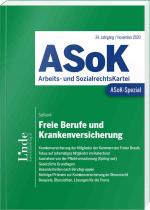 Cover-Bild ASoK-Spezial Freie Berufe und Krankenversicherung
