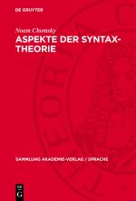 Cover-Bild Aspekte der Syntax-Theorie