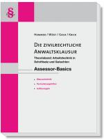 Cover-Bild Assessor-Basics Die zivilrechtliche Anwaltsklausur