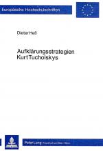 Cover-Bild Aufklärungsstrategien Kurt Tucholskys