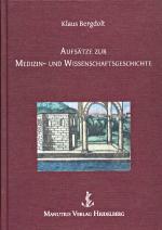 Cover-Bild Aufsätze zur Medizin- und Wissenschaftsgeschichte