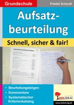 Cover-Bild Aufsatzbeurteilung in der Grundschule