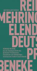 Cover-Bild Aus der Elendsgeschichte des deutschen Privatdozenten: Prosastücke zum denkwürdigen Schicksal des Friedrich Eduard Beneke