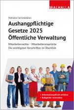 Cover-Bild Aushangpflichtige Gesetze 2025 Öffentliche Verwaltung
